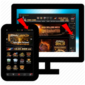 7XL Poker deposit screen