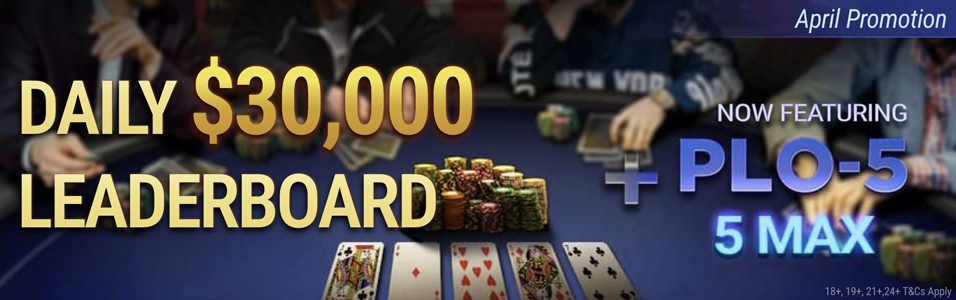 PLO/PLO-5 Leaderboard